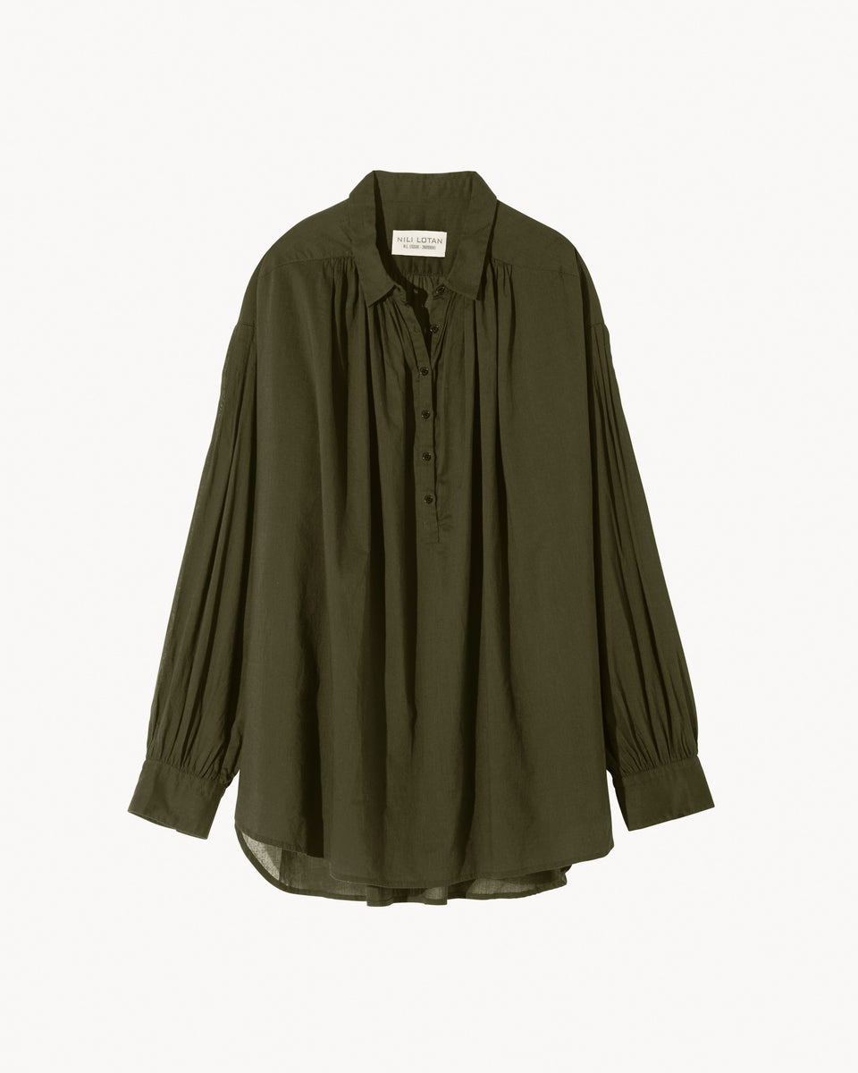 MILES BLOUSE IN CLOVER