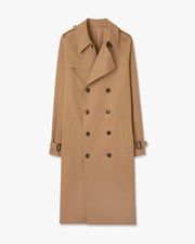 TRENTON TRENCH COAT IN TAN