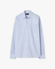 FINN SHIRT IN BLUE/WHITE STRIPE