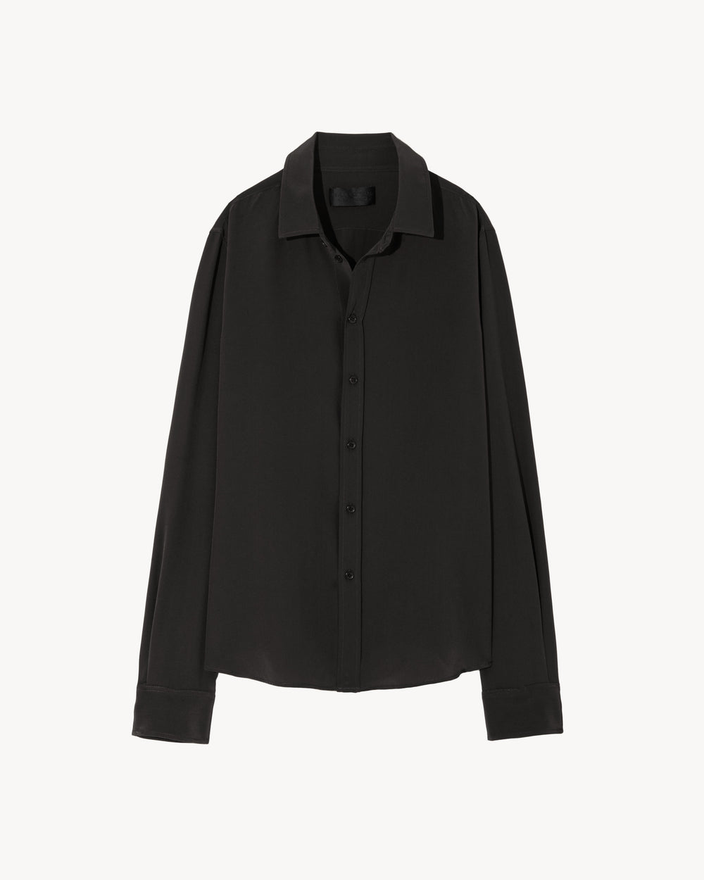 GAIA SILK SHIRT IN BLACK