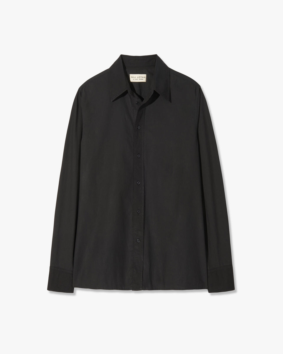 RAPHAEL SHIRT IN BLACK