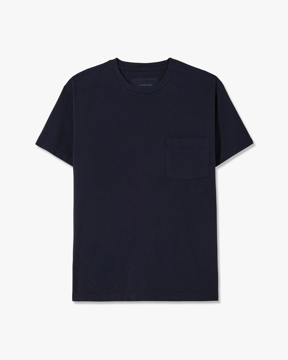 BRANDON TEE IN DARK NAVY
