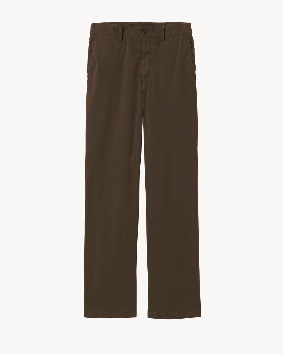 CARSEN PANT IN DARK BROWN