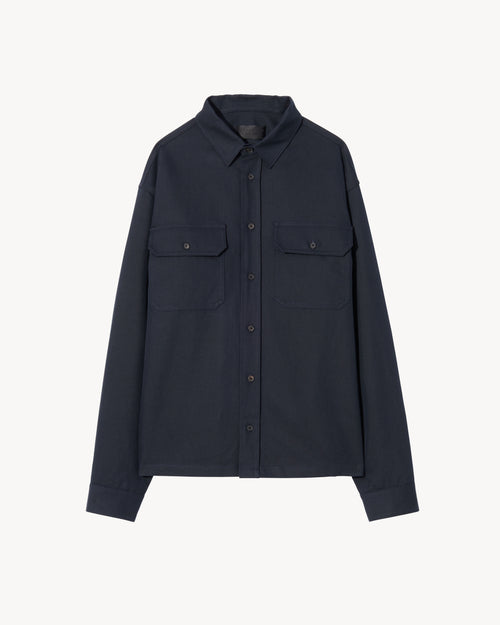 EVANDER SHIRT IN MIDNIGHT