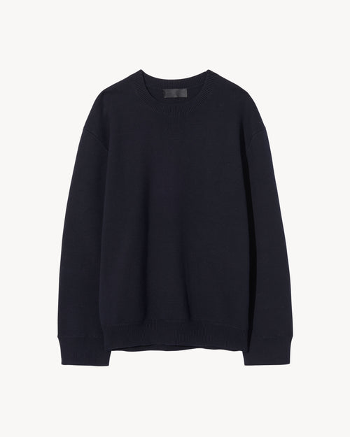 LELAND SWEATER IN DARK NAVY