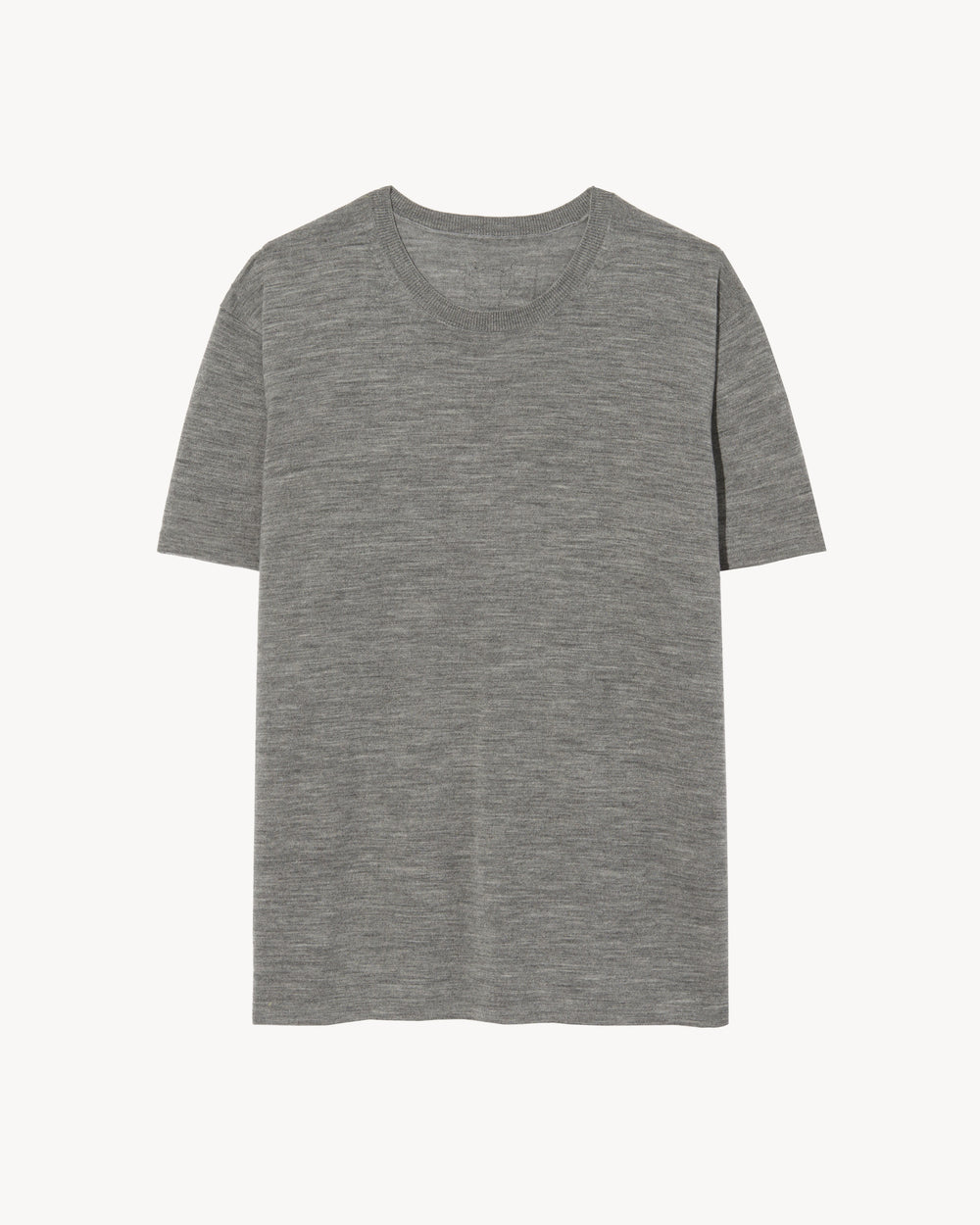 DRAVEN SWEATER IN MEDIUM GREY MELANGE