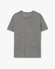 DRAVEN SWEATER IN MEDIUM GREY MELANGE