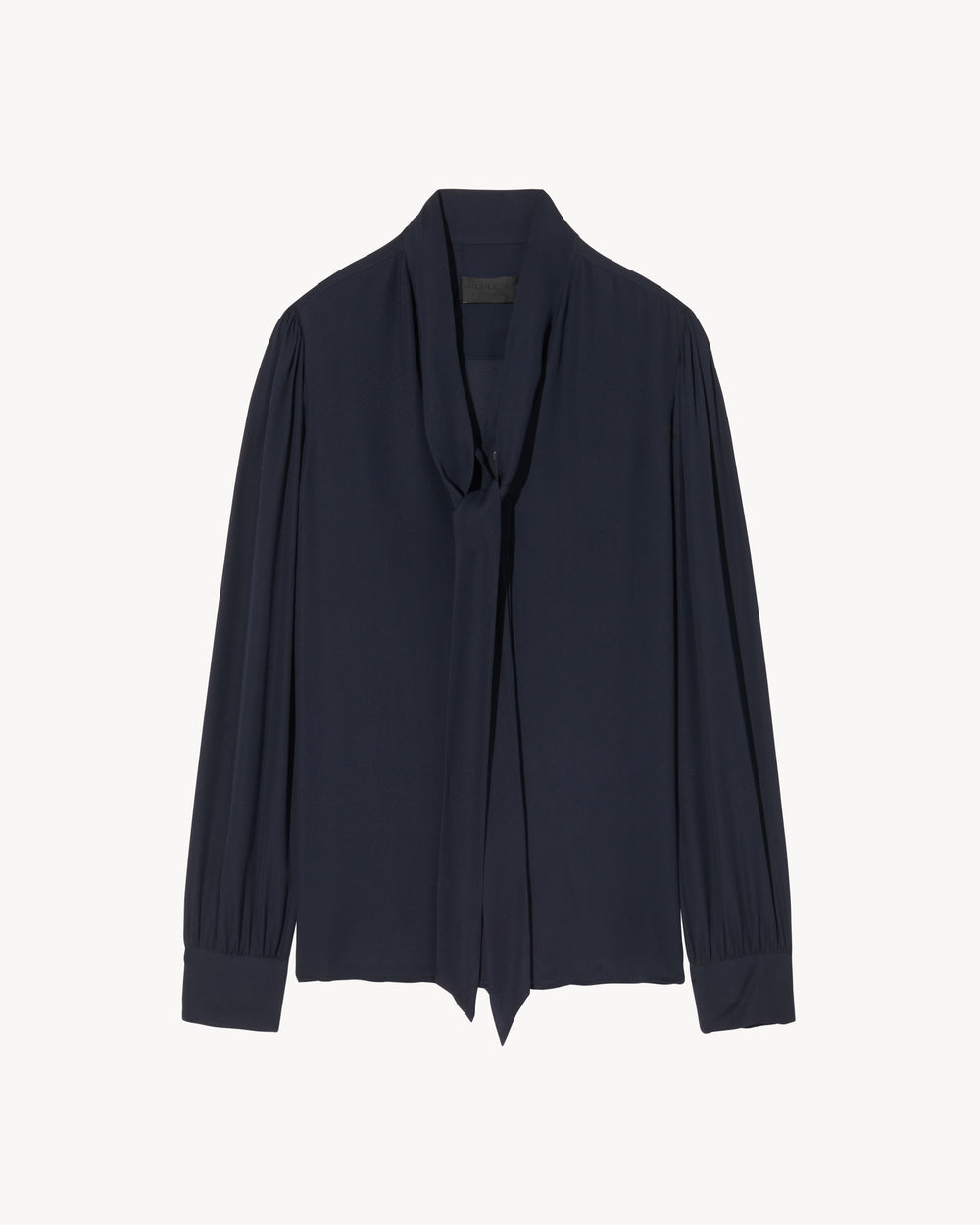 CARINA SILK BLOUSE IN MIDNIGHT