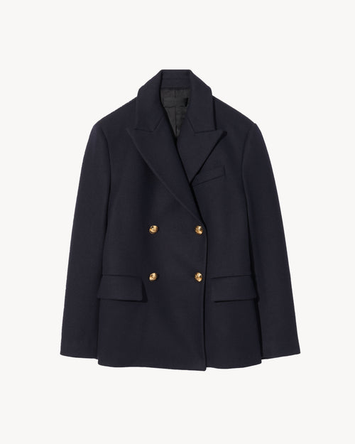 VIANNEY COAT IN DARK NAVY