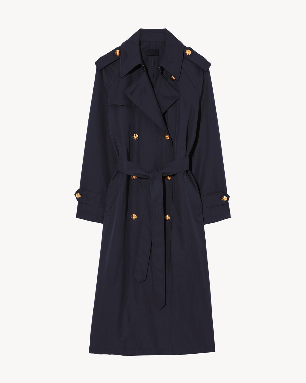 TOUSSAINT TRENCH COAT IN DARK NAVY