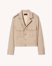 LISE JACKET IN ROOSEVELT KHAKI