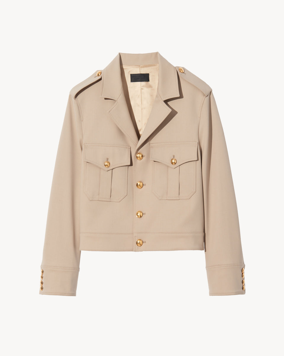LISE JACKET IN ROOSEVELT KHAKI