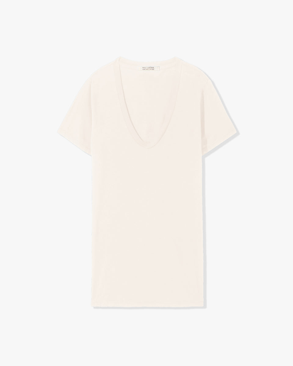 CAROL TEE IN BUTTER YELLOW