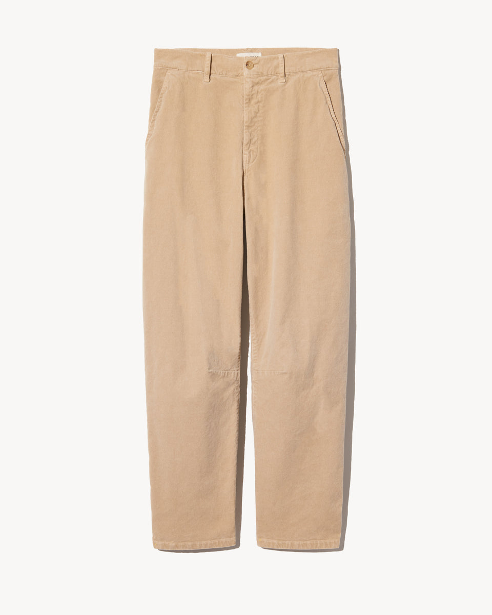 CARPENTER CORDUROY PANT IN SABBIA
