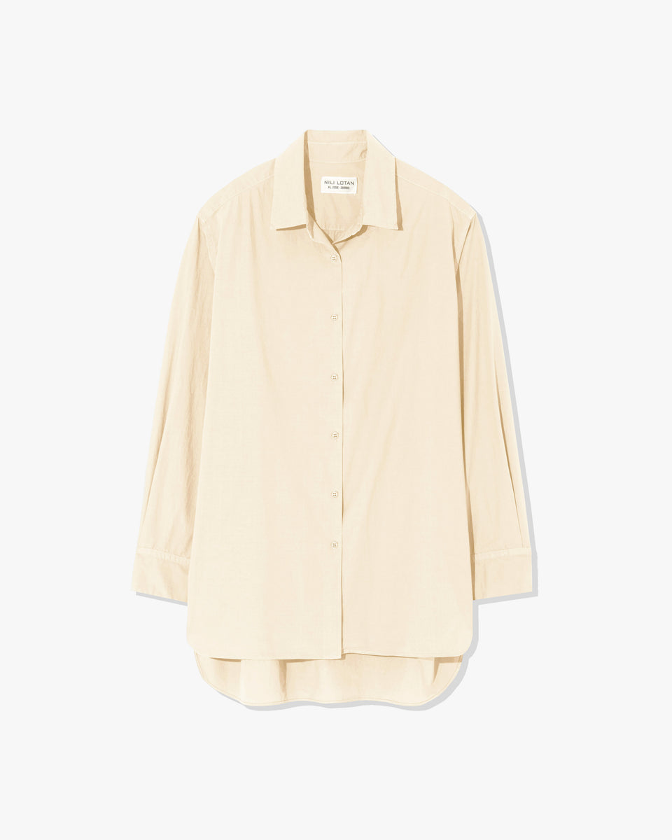 YORKE SHIRT IN BUTTER YELLOW