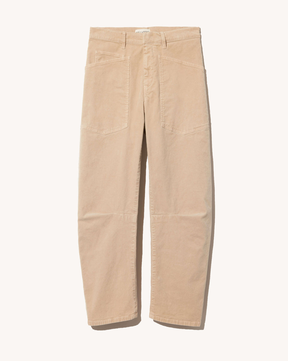 SHON CORDUROY IN SABBIA