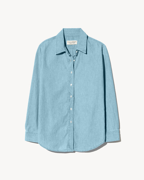 Monti Denim Shirt | Women's Japanese Denim Shirt | Nili Lotan