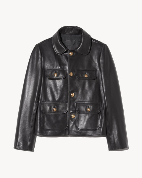 Chamonix Leather Jacket | Women's Cropped Jacket | Nili Lotan
