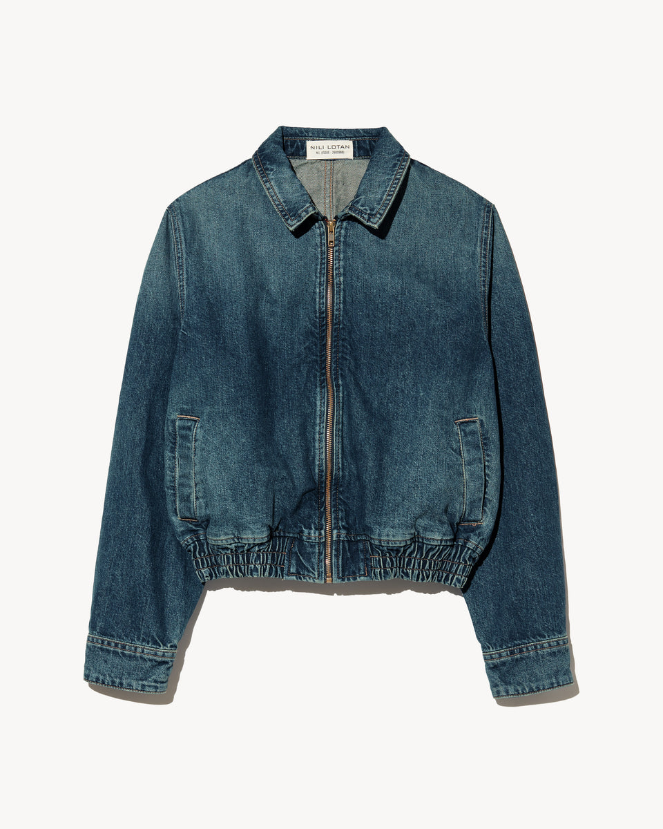 NAJAC DENIM JACKET IN SIMON WASH