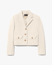 SOREN JACKET IN IVORY