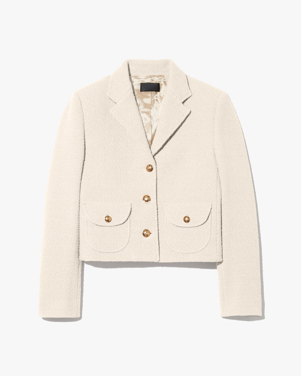 SOREN JACKET IN IVORY