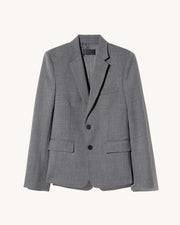 YSEE BLAZER IN HEATHER GREY