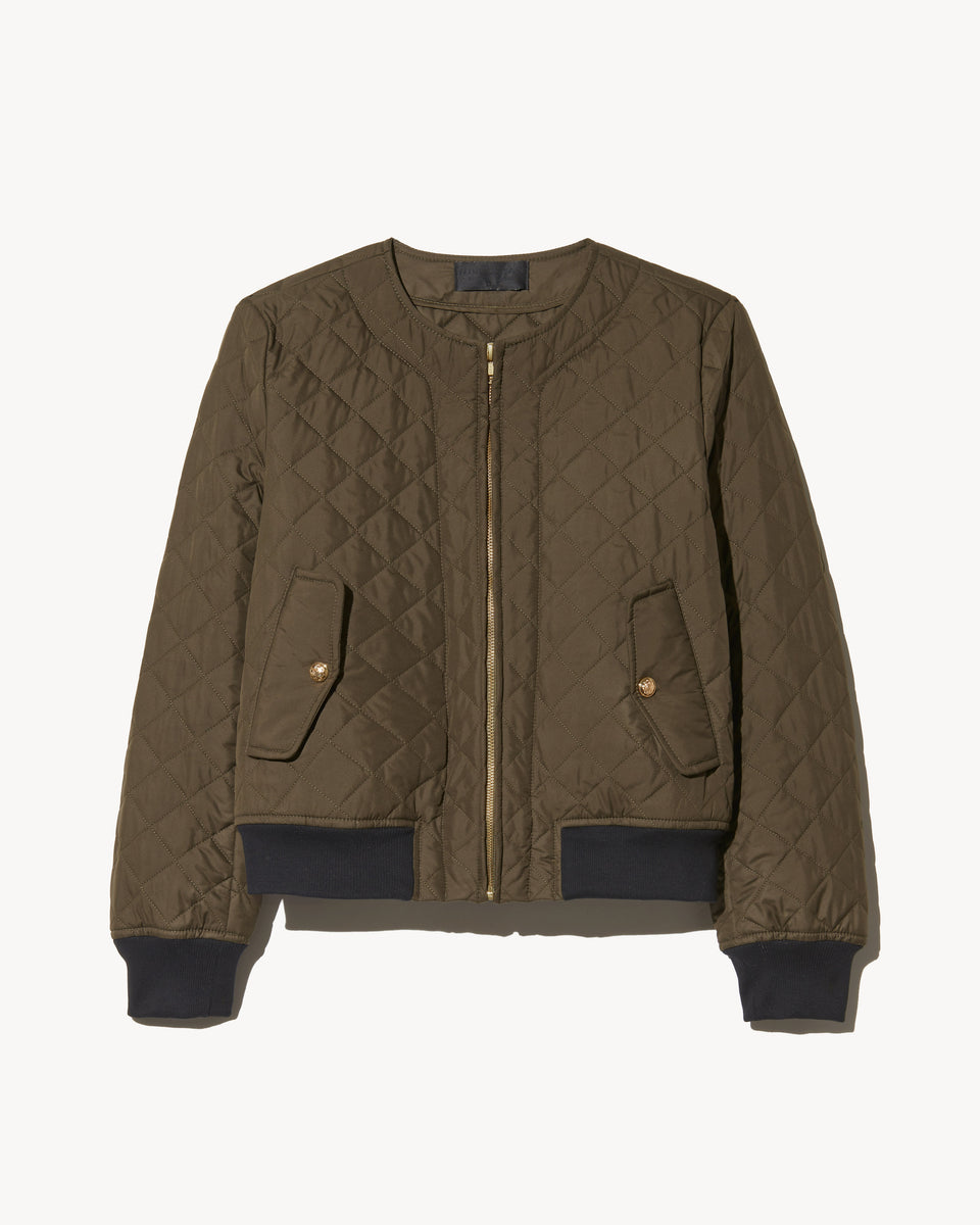 PHOENIX BOMBER JACKET IN LODEN