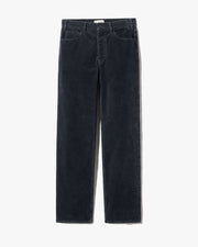 BILLIE CORDUROY PANT IN DARK CHARCOAL