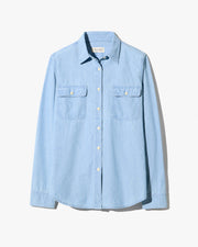 CALLUM CHAMBRAY SHIRT IN CHAMBRAY