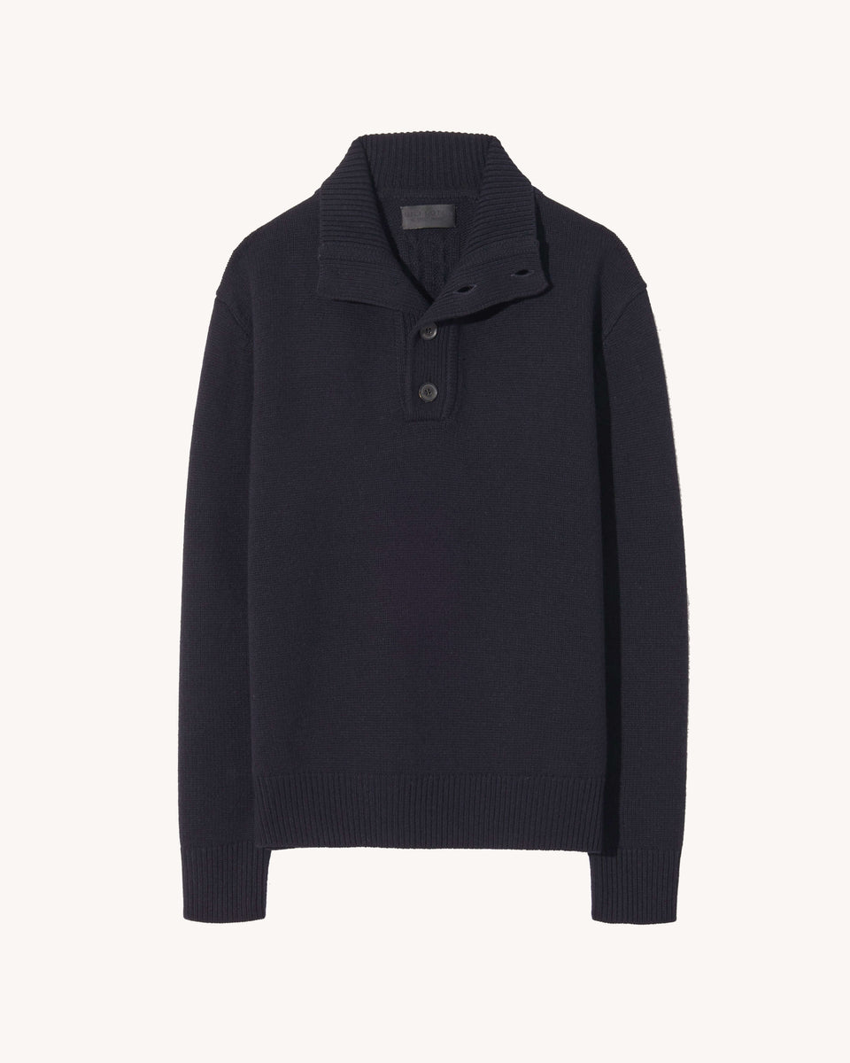 NATAN SWEATER IN DARK NAVY