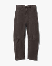 SHON COTTON PANT IN DARK WALNUT