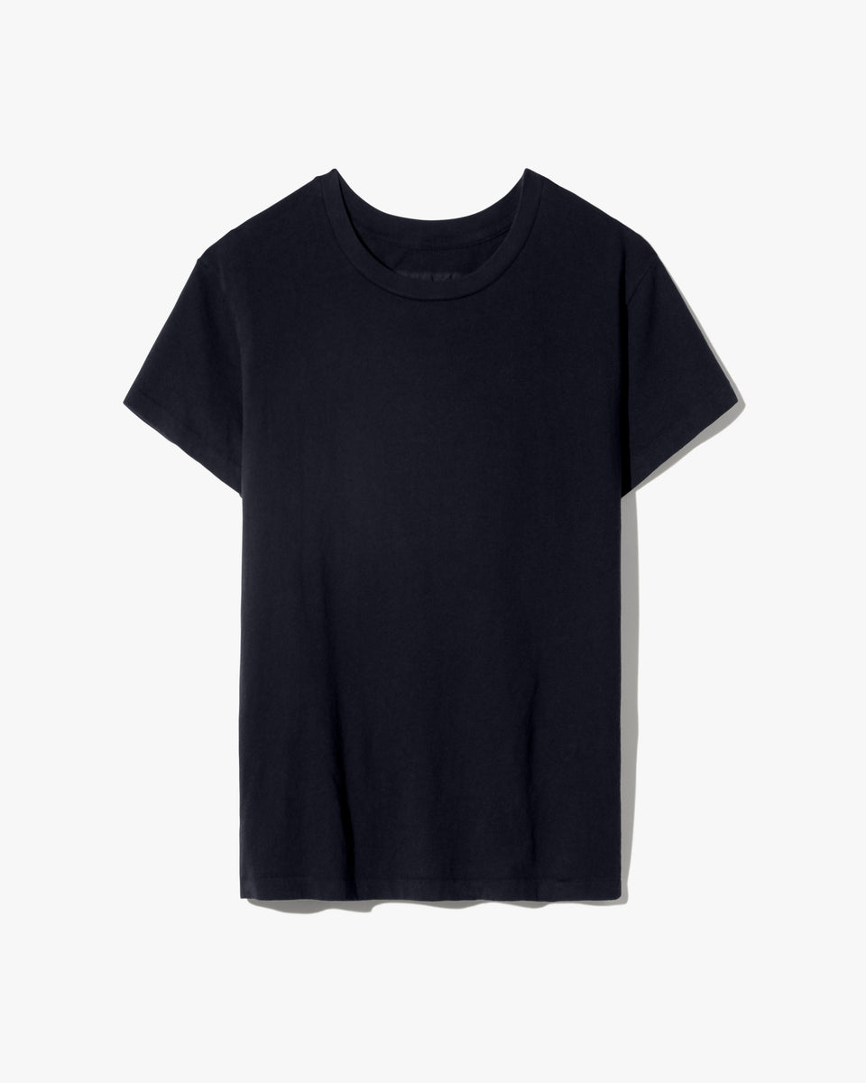 BRADY TEE IN CARBON