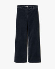 MEGAN CORDUROY PANT IN DARK CHARCOAL