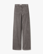 FLORENCE CORDUROY PANT IN SAGE GREY