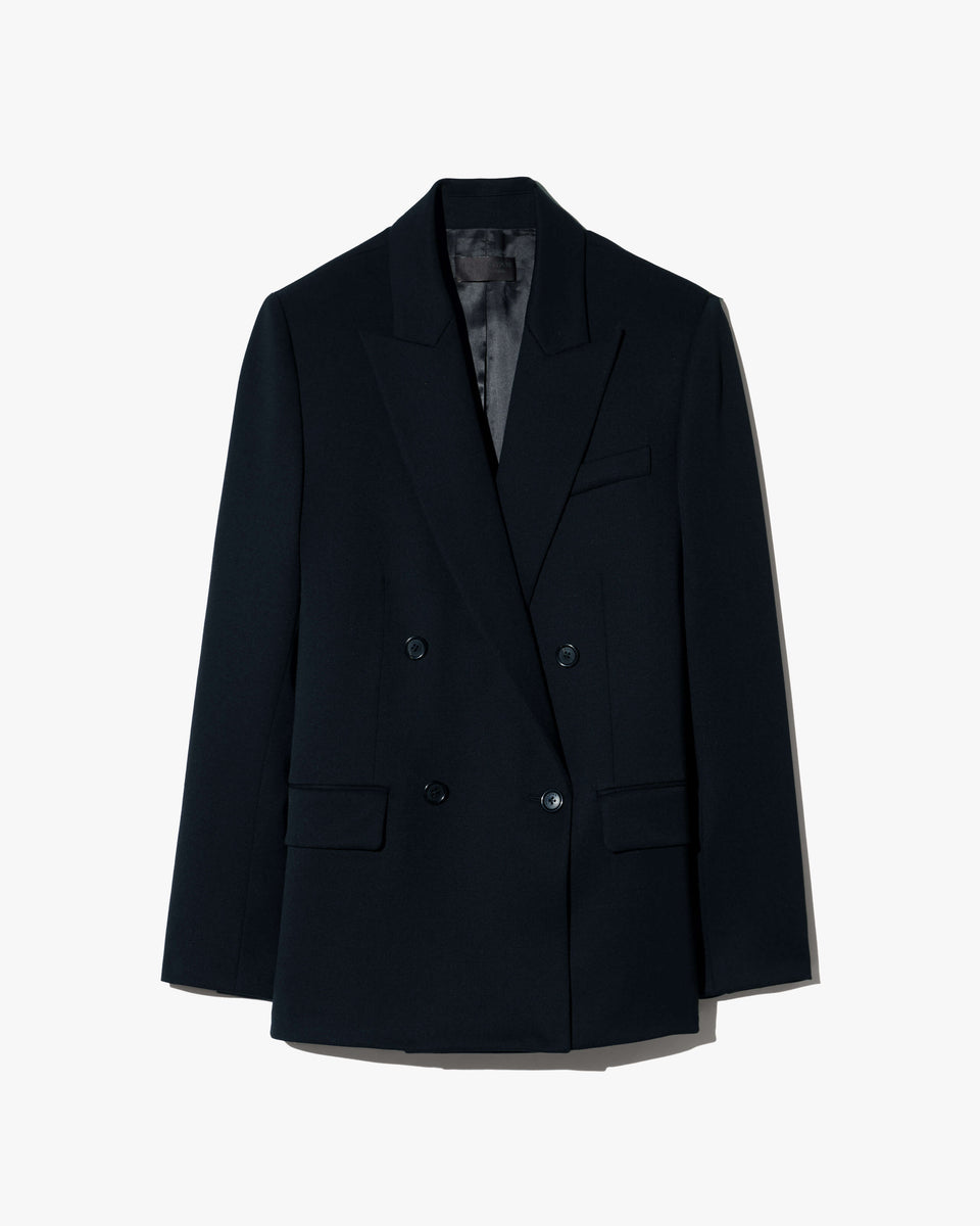 LESTON WOOL BLAZER IN BLACK