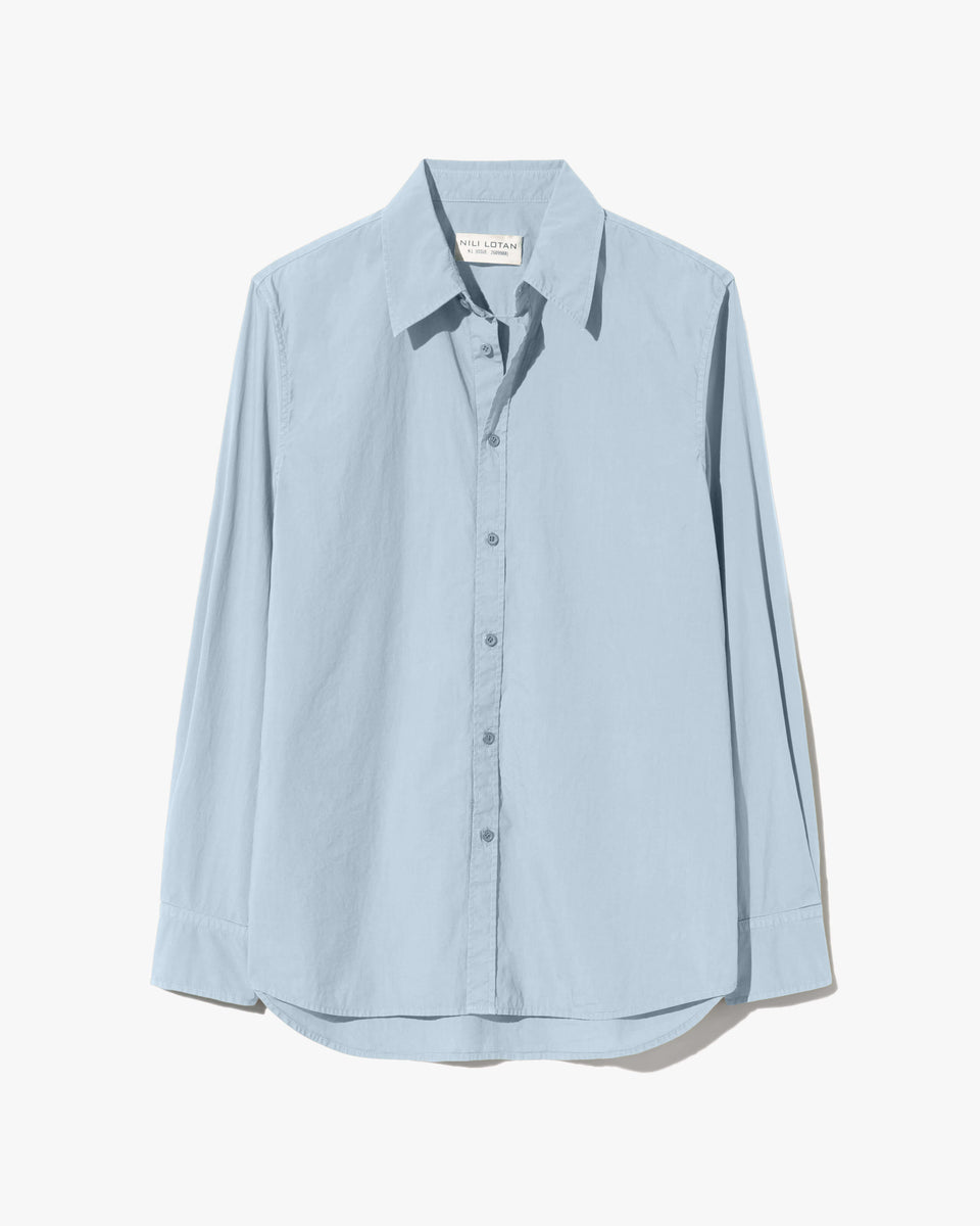 RAPHAEL CLASSIC SHIRT IN CAMBRIDGE BLUE