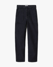 EARL COTTON PANT IN CARBON