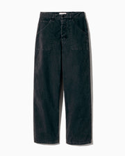 WHITNEY COTTON PANT IN CARBON