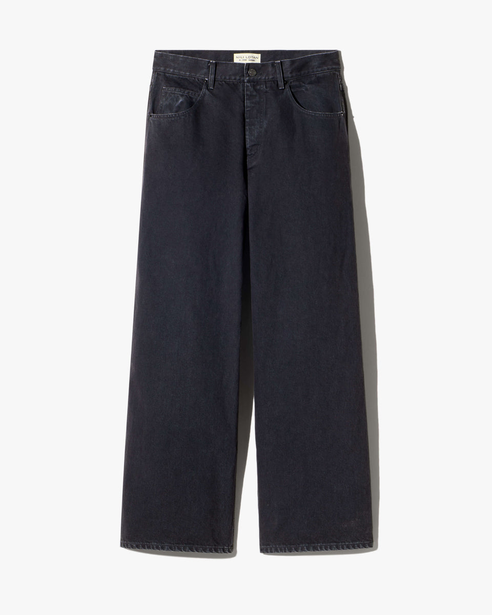 TERESE DENIM PANT IN CARBON