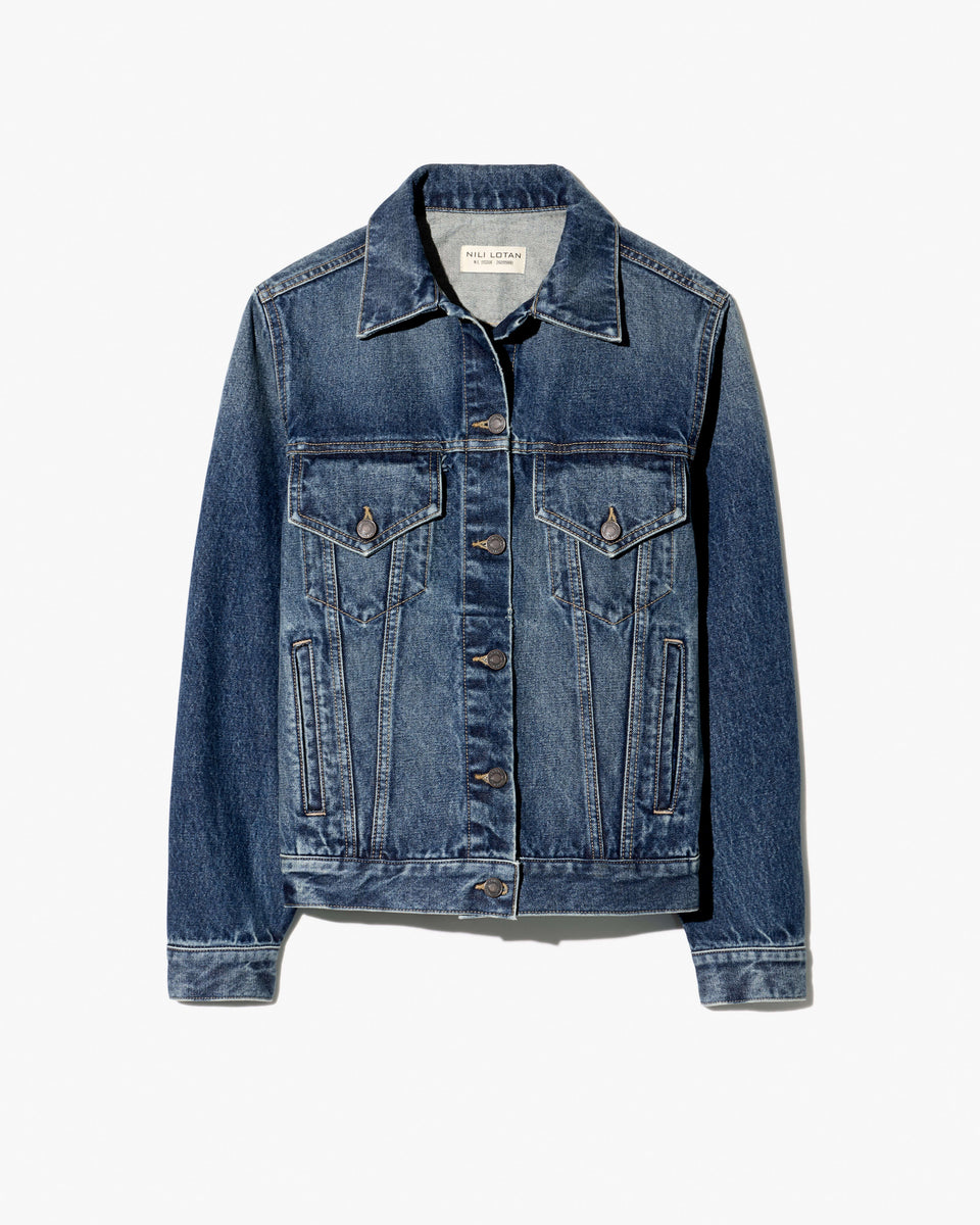 MARIAN DENIM JACKET IN SIMON WASH