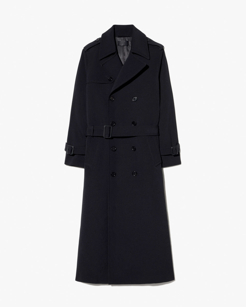 MARIN TRENCH COAT IN BLACK