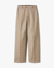 BETHANY WOOL PANT IN GLEN TAN