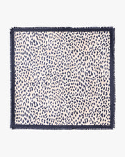 CHEETAH SILK TWILL SCARF IN CHEETAH PRINT