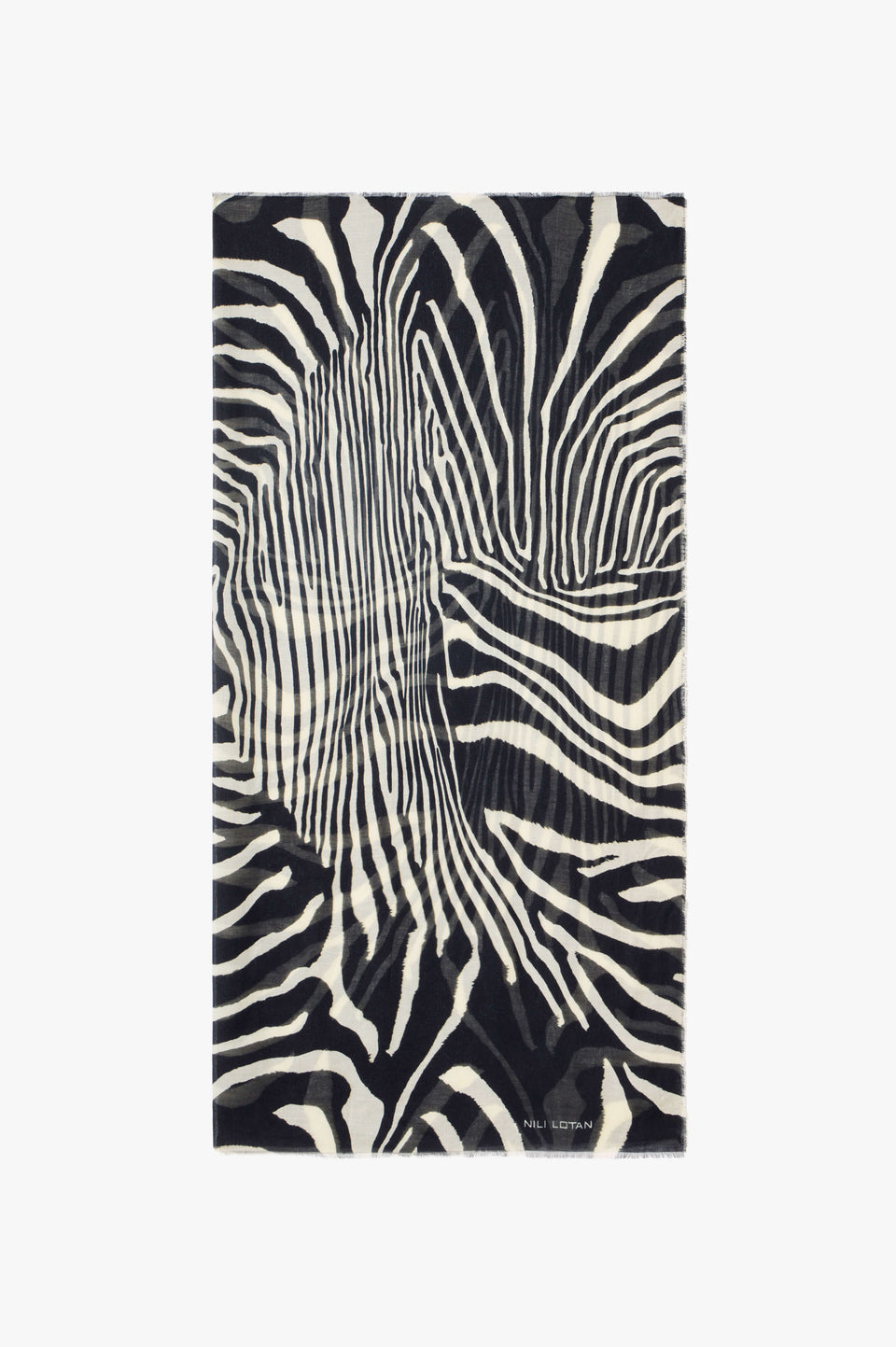 ZEBRA SCARF IN ZEBRA PRINT