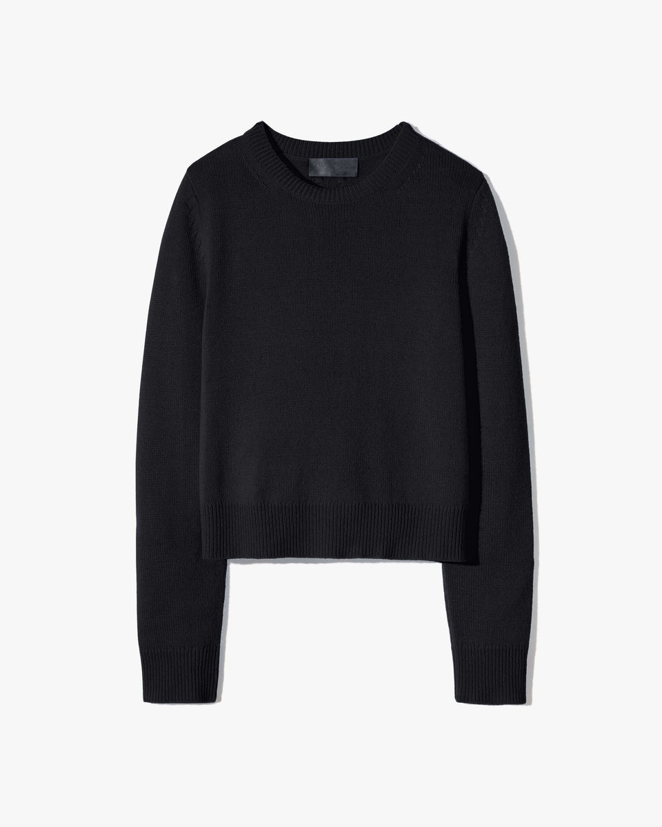 VENUS CASHMERE SWEATER IN BLACK
