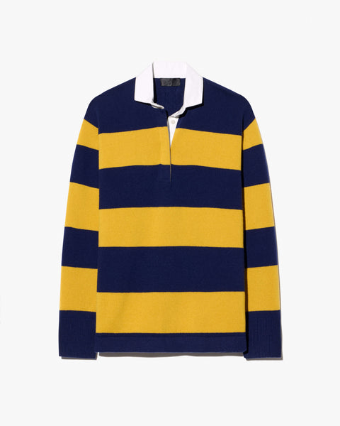 RASHIDA RUGBY SWEATER | Nili Lotan
