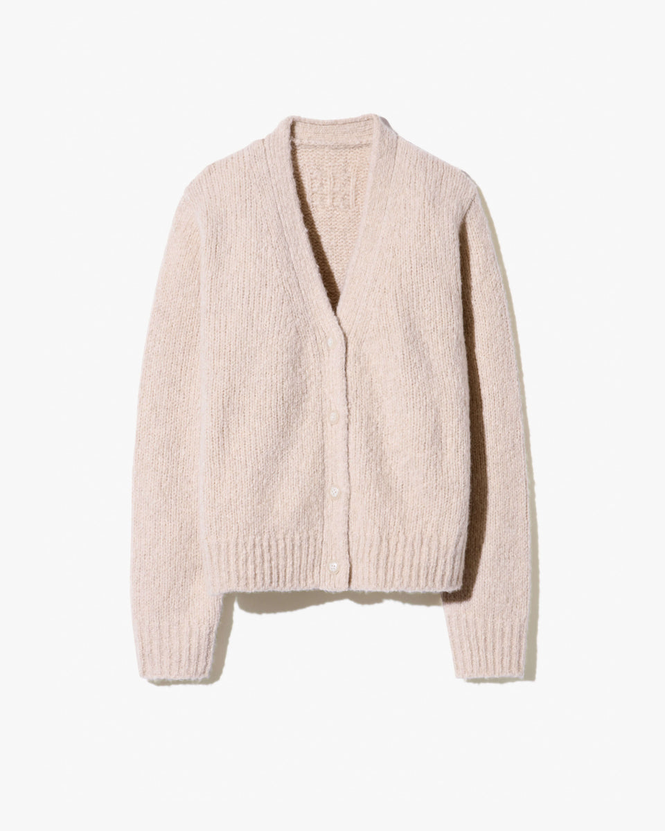 LORANA CARDIGAN IN BEIGE MELANGE
