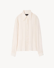 SIMONE SILK SHIRT IN IVORY