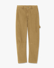 CARPENTER COTTON PANT IN MILITARY KHAKI