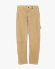 CARPENTER COTTON PANT IN ROCK KHAKI